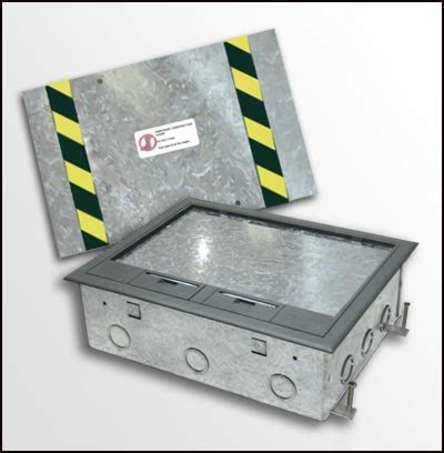 retrofit concrete floor box